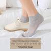 Langsha Women's Trendy Lace Summer Invisible Short Socks 