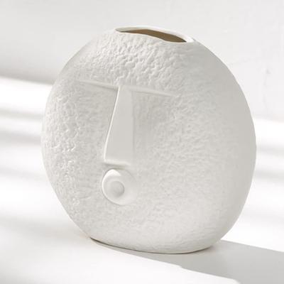 Vaso Decorativo Moderno per Fiori in Ceramica per Decorazione Casa | Centrotavola | Cucina | Ufficio o SoggiornoVaso per Fiori in Ceramica