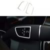 Lever Trim Car Steering Wheel For Mercedes-Benz GLC Silver Aluminum Shift Wiper