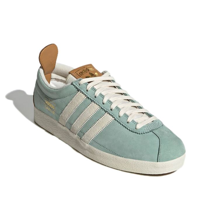 Adidas Originals Gazelle Vintage Casual Zapatillas Bajas Unisex Verde Fresco H02229