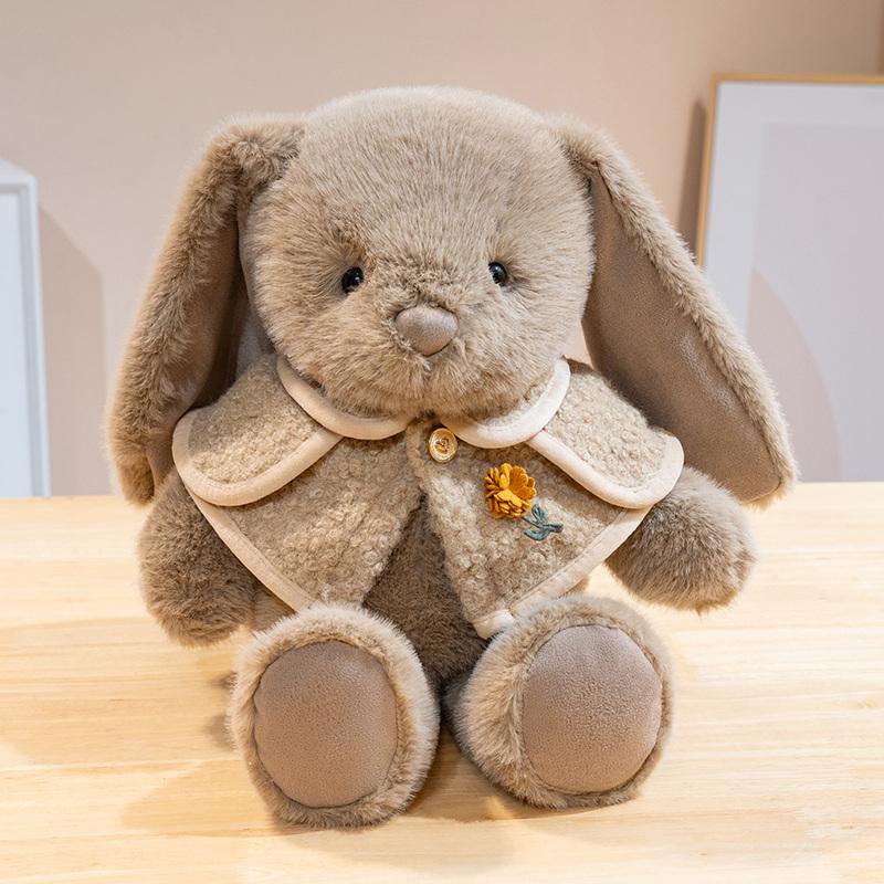 High Quality Sweet Cute Rabbit Animals Bunny Plush Toy Pink Super Soft Comfortable Doll Pillow  Baby Comfort  Birthday Gifts