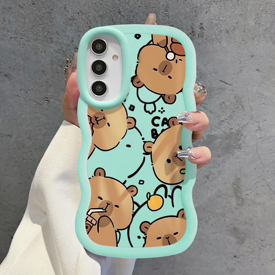 Cute Capybara Phone Case for Xiaomi Redmi 8 9C 9T 10C 10A 12C 4G 13C A1 A2 Plus Poco X3 NFC Pro X5Pro TPU case