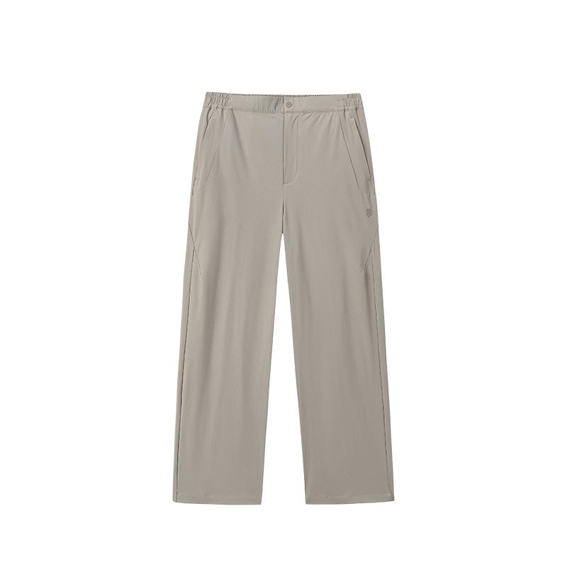 

Anta Fan Zhendong Series Solid Color Straight Leg Zipper Casual Pants Unisex pants 172628502R-1 S