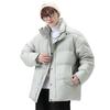 Cross-Border Korean Stand Collar Loose Thickened Couple Down Jacket