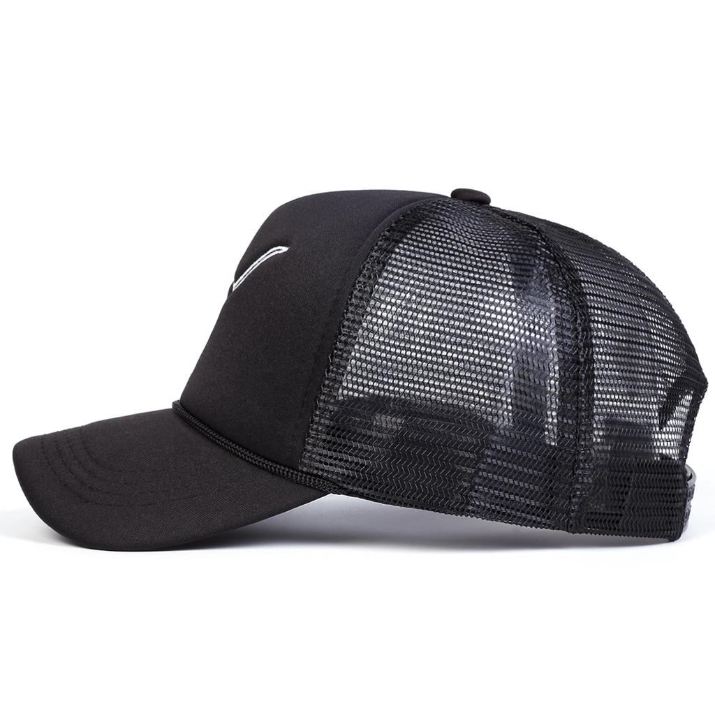 Unisex Ox Head Embroidery Baseball Net Caps Outdoor Adjustable Spring and Summer Casual Sunscreen Hat