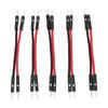 5PCS RC Motor Cable 2.54mm 2 Pin Dual Male Connector 030 050 180 Brushed Motor ESC Connection Cord