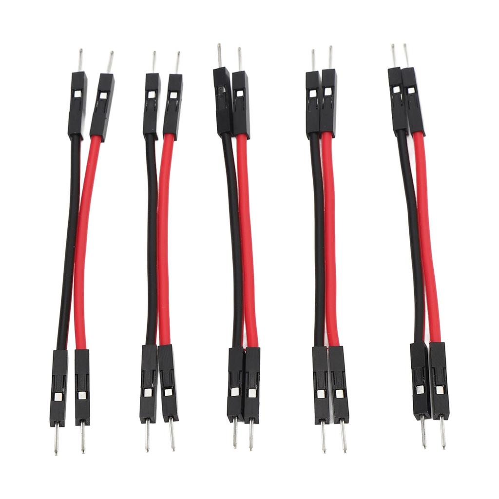5PCS RC Motor Cable 2.54mm 2 Pin Dual Male Connector 030 050 180 Brushed Motor ESC Connection Cord