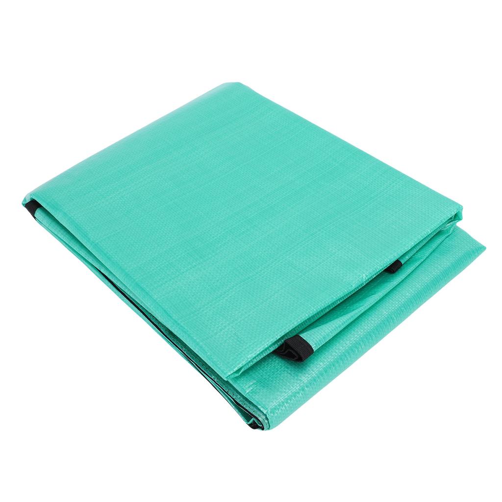 Landscape Tarp for Trimming Water Proof Pruning Tarp with 11.8 Inch Hole 4 Corner Buckles for Easy Fastening Leaf Collection