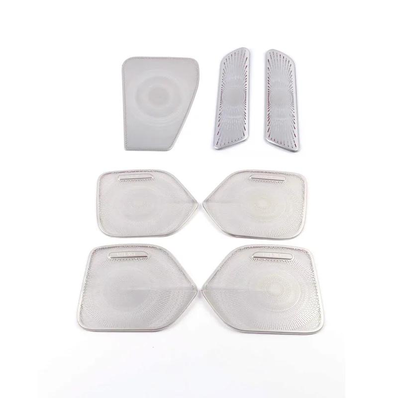 For Lincoln Corsair   Interior Speaker Cover Car Side Door Stereo Audio Sound Frame Decoration Sticker Car Accessories