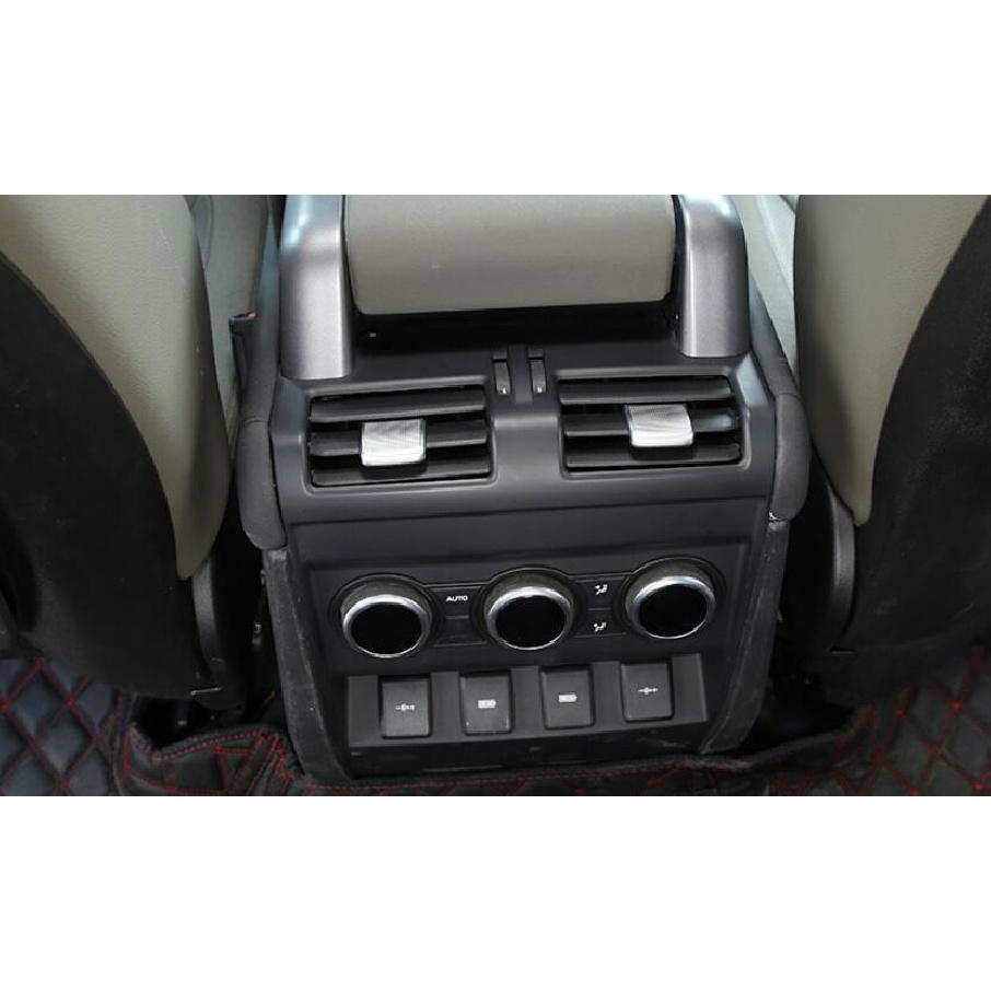 Fit For Defender 110 90 - ABS Silver Rear AC Outlet Adjusting Rod Trim