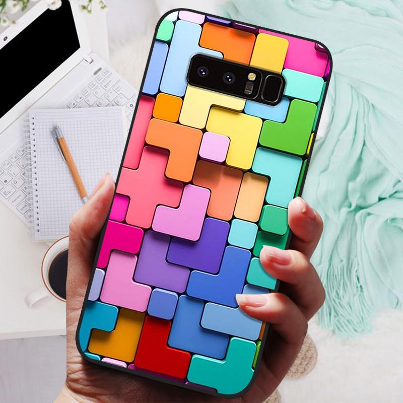 For Samsung Note 8 9 7 5 Case Cover Wolf Cat Animals Silicone Soft Back Cases For Samsung Galaxy Note 9 Note8 Note7 Phone Case