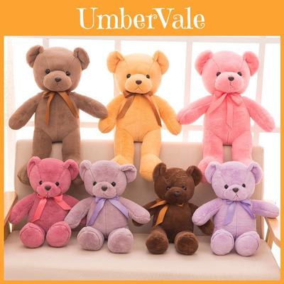 Charming Ten Color Teddy Bear Stuffed Animal Toy Perfect As A Gift For Children