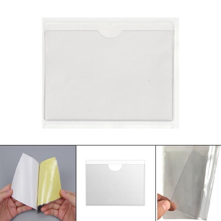 Car Parking Ticket Fastener Auto Inner Organizer Permit Card Bill Holder Sticker