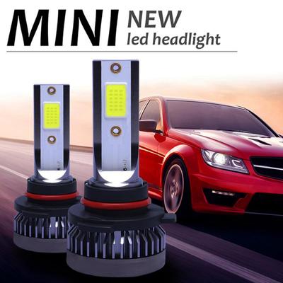 HB4 LED Headlight 90W 12000LM COB White Mini Auto Fog Light Headlamp Car Headlight Bulb Automobiles Accessories