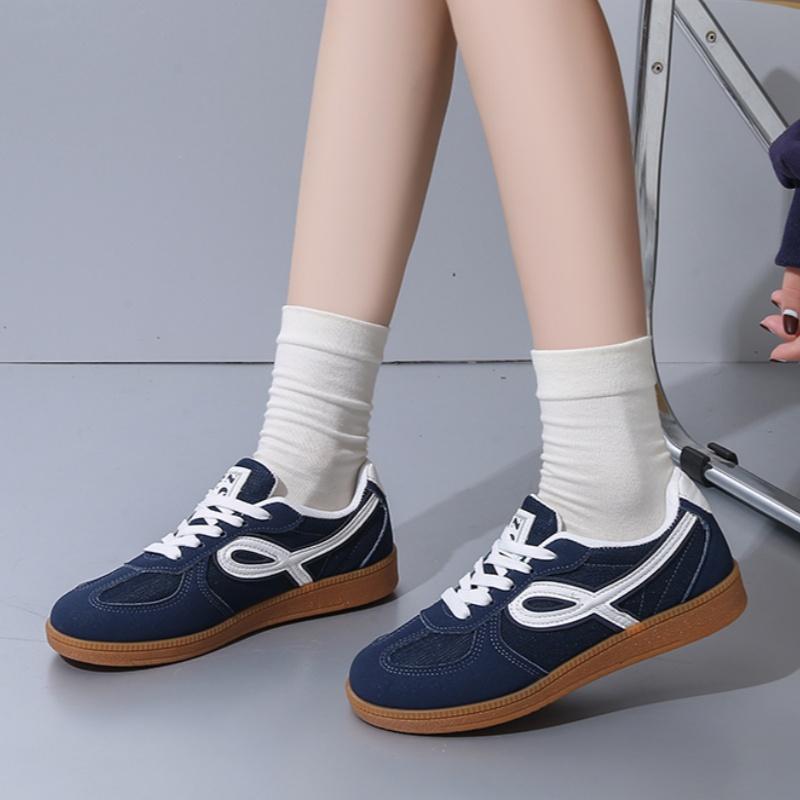 

Модная новая обувь кэжуал на толстой подошве с круглым носком, весна-осень, самые продаваемые удобные элегантные спортивные туфли для женщин 36