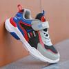 Boys' LED Sports Mesh Shoes - 2024 Spring/Autumn Leather Running Sneakers for Kids