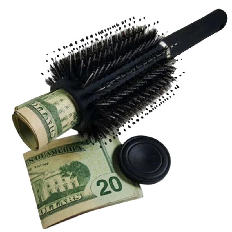 Hair Brush Comb Diversion Stash Safe Hidden Compartment Money Jewelry Secret Box