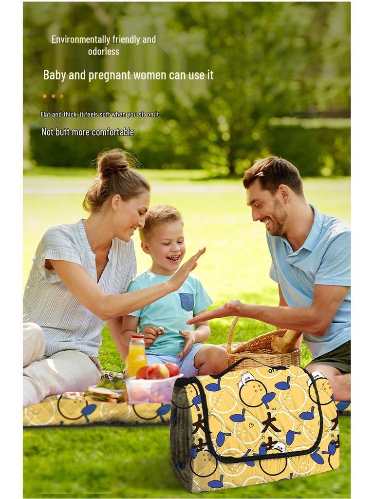 Wasserdichte Outdoor-Picknick- und Rasenmatte – Ultraschallverdickt
