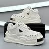 Neue Herren-Sneaker Plateau-Schuhe Dicksohlige Punk-Schuhe Modische Schuhe Freizeit-Sneaker Große Größen