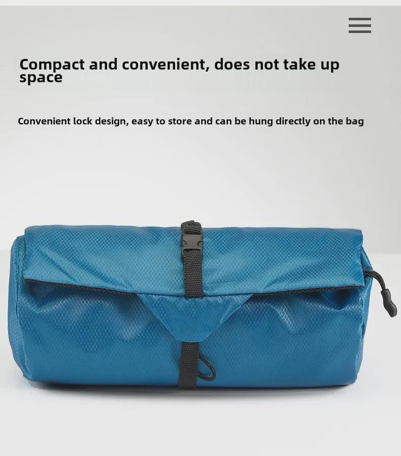 Top Men's Waterproof Travel Toiletry Bag – Portable, Foldable for Camping & Business Trips