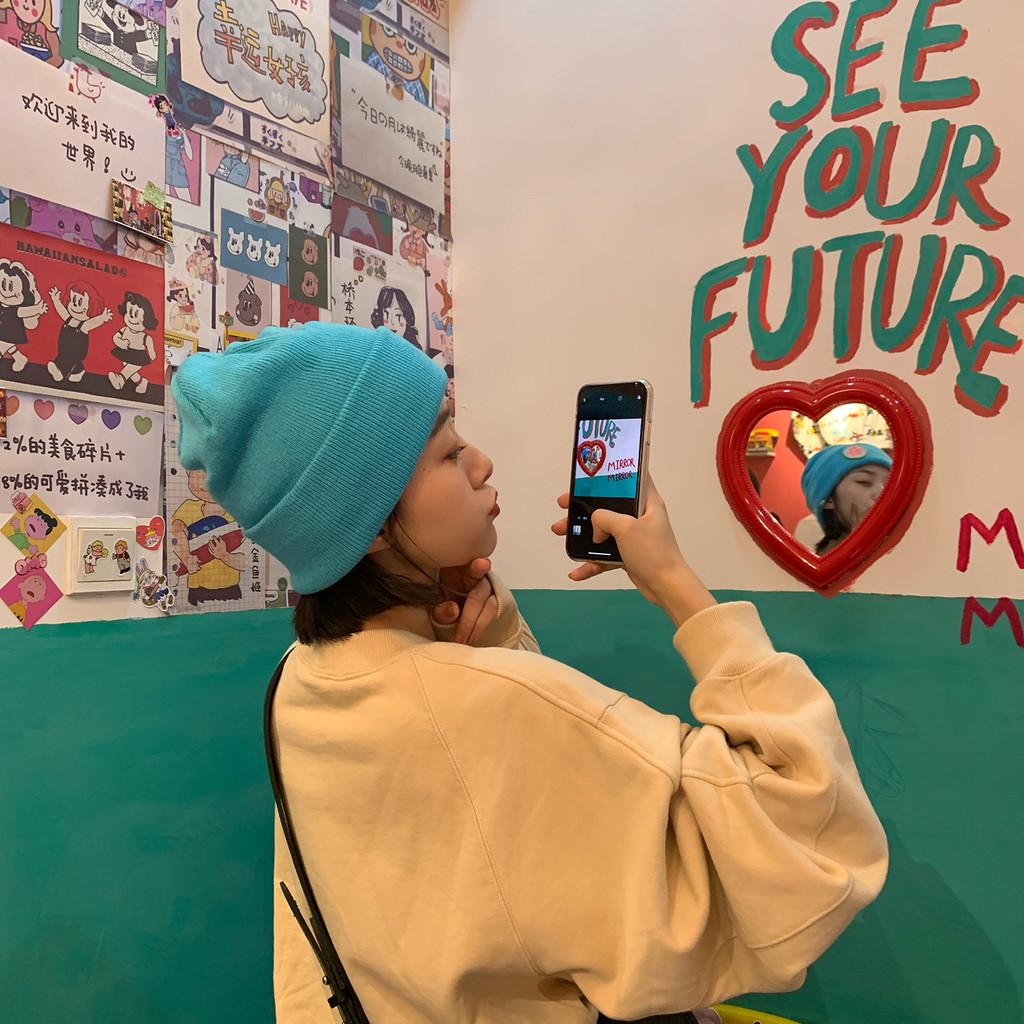 Classic Beanie Knit For Couples Fashionable And Warm Hat Winter