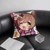 1pc Anime TOKAI TEIO Kawaii Pillow Case Fashion Square Pillowcase Bedroom Sofa Room Ins Decoration Leisure