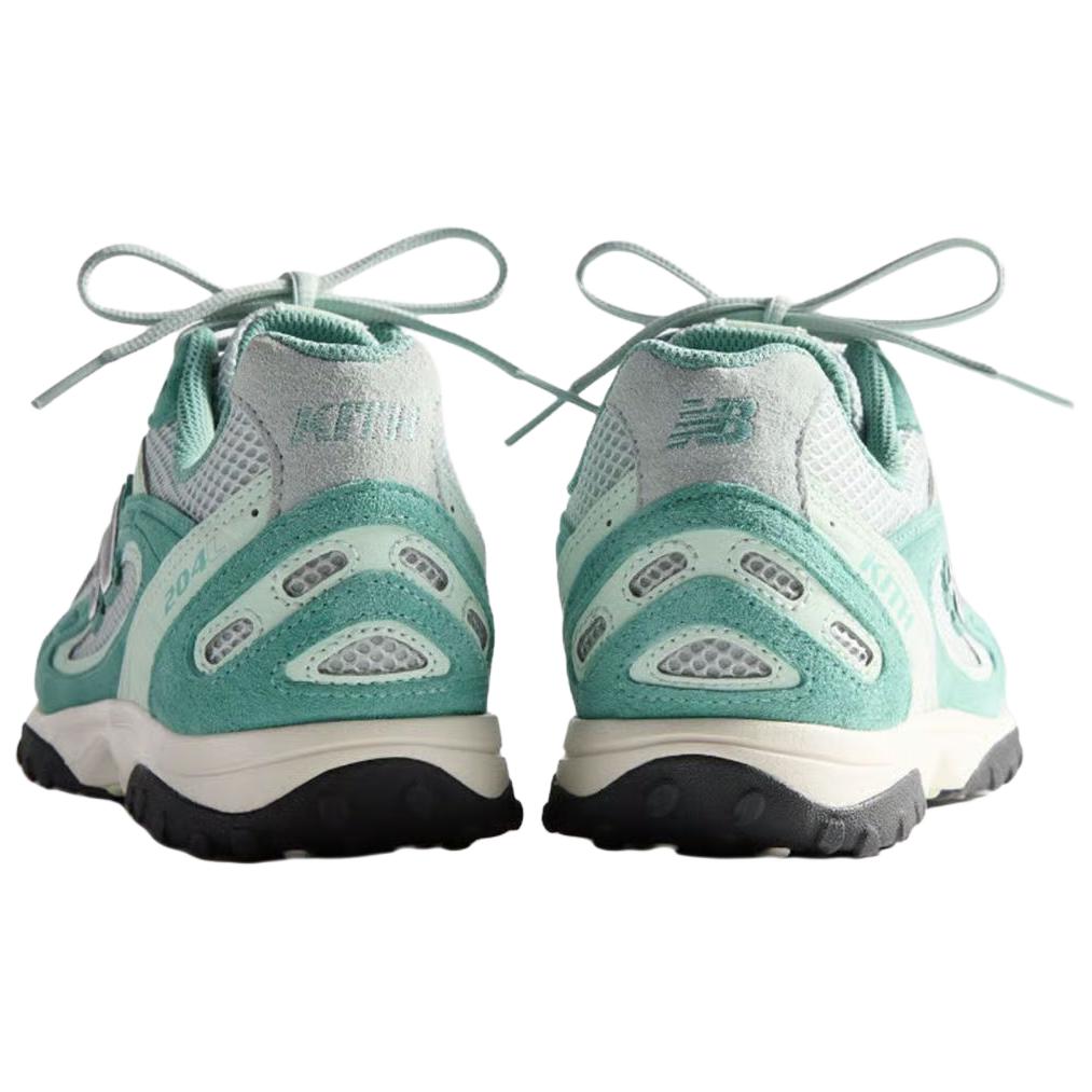 Kith x New Balance 204L Bluebell Unisex Sneakers Green Wasabi Cleary-Aqua U204LKTA