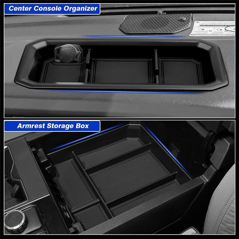 Dashboard Organizer Center Console Tray For Toyota 2026-2026 Armrest Storage Box Accessories