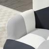 Bedroom Armchair In Tufted Velvet and Wooden Legs, 66x76x98cm, Multicolour