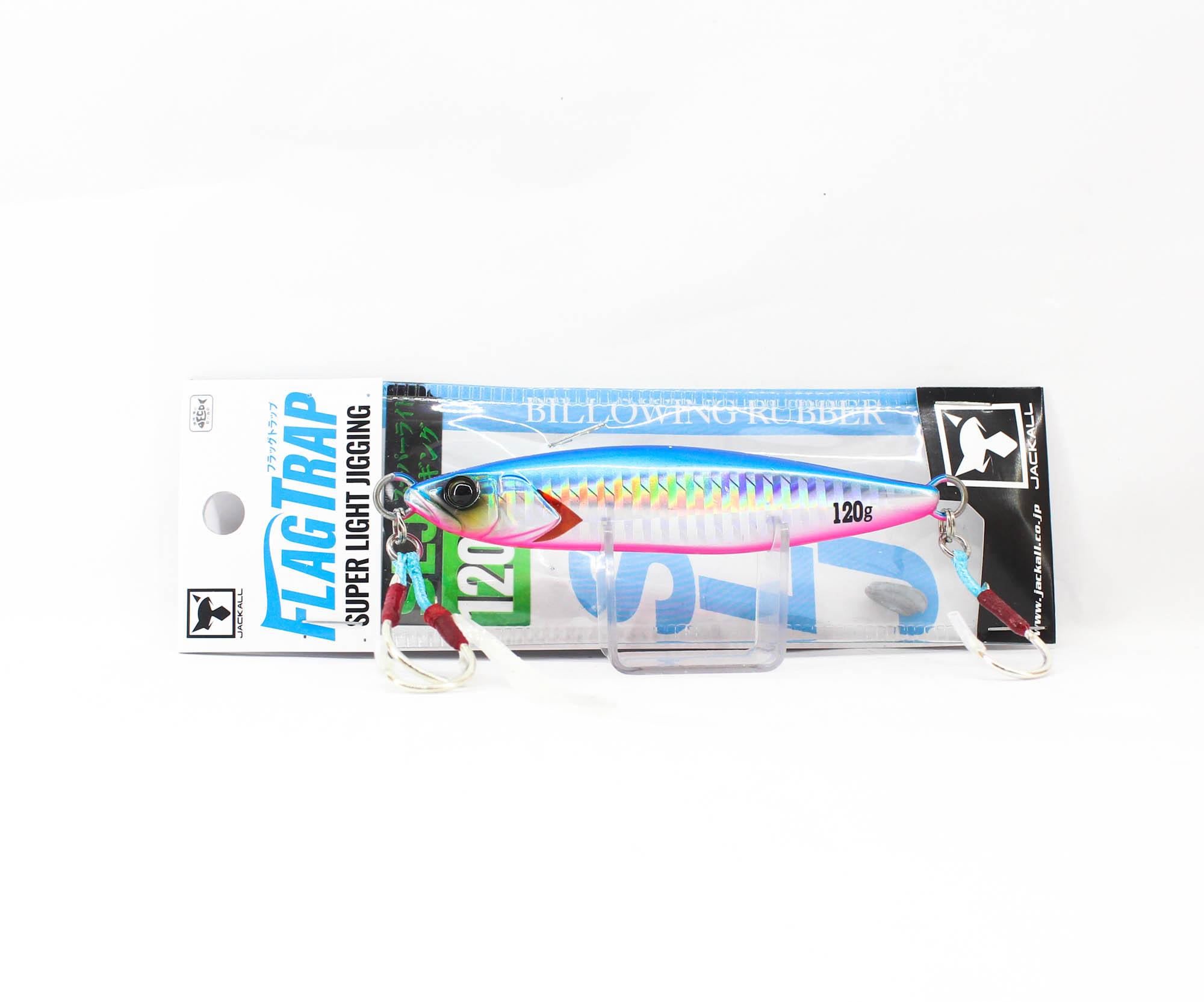 

Jackall Metal Jig Flag Trap 120 грамм Синий Розовый (7947)