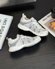 2025 popular thick-soled heightening little white shoes women's summer hollow breathable fashion versatile sports and leisure board shoes with skirts