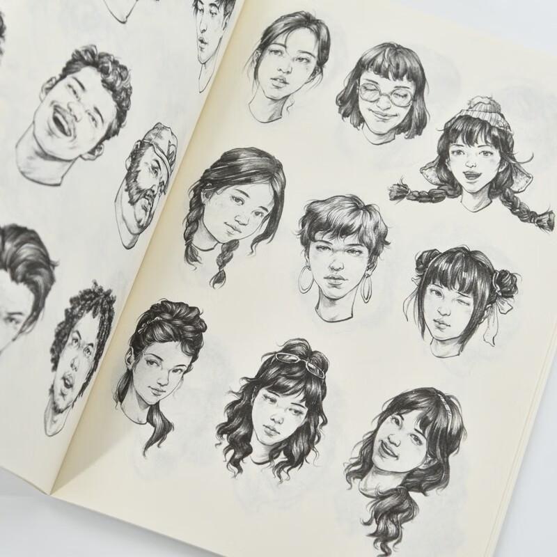 Figure Sketching Practice Manual