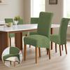 1/6pcs Nordic Style Chair Cover Elastic Durable Chair Protector Case XL Size Removable Seat Slipcovers Decor for Wedding Home