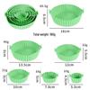 Silicone Baking Pan - High Heat Resistant, Easy to Clean, Round Mold for Air Fryers