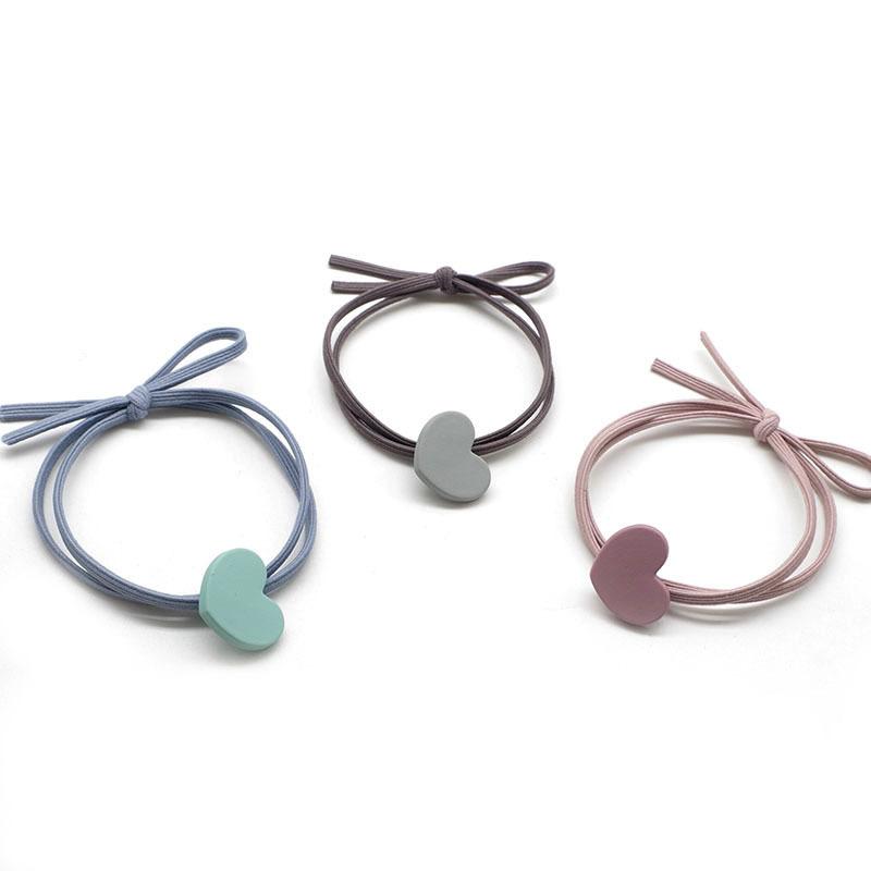 

3 шт., бант в корейском стиле, резинка для волос из матового сплава, веревка для волос с узлом, резинка для волос, повязка на голову с узлом, резинка