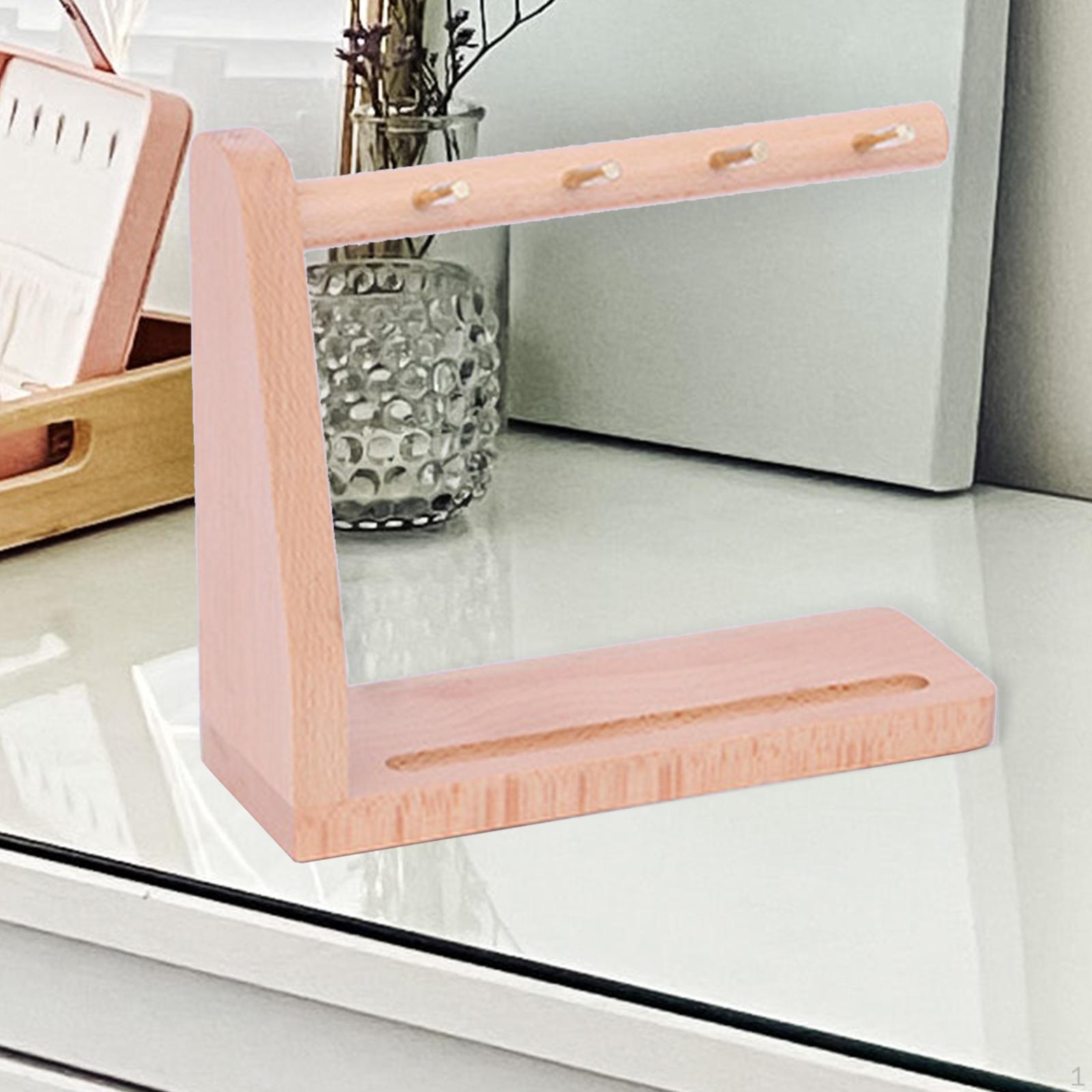 

Ornaments Decorative Organizer Multi-Use Display Holder Rack for Farmhouse Hallway Bedroom Desktop светло-коричневого