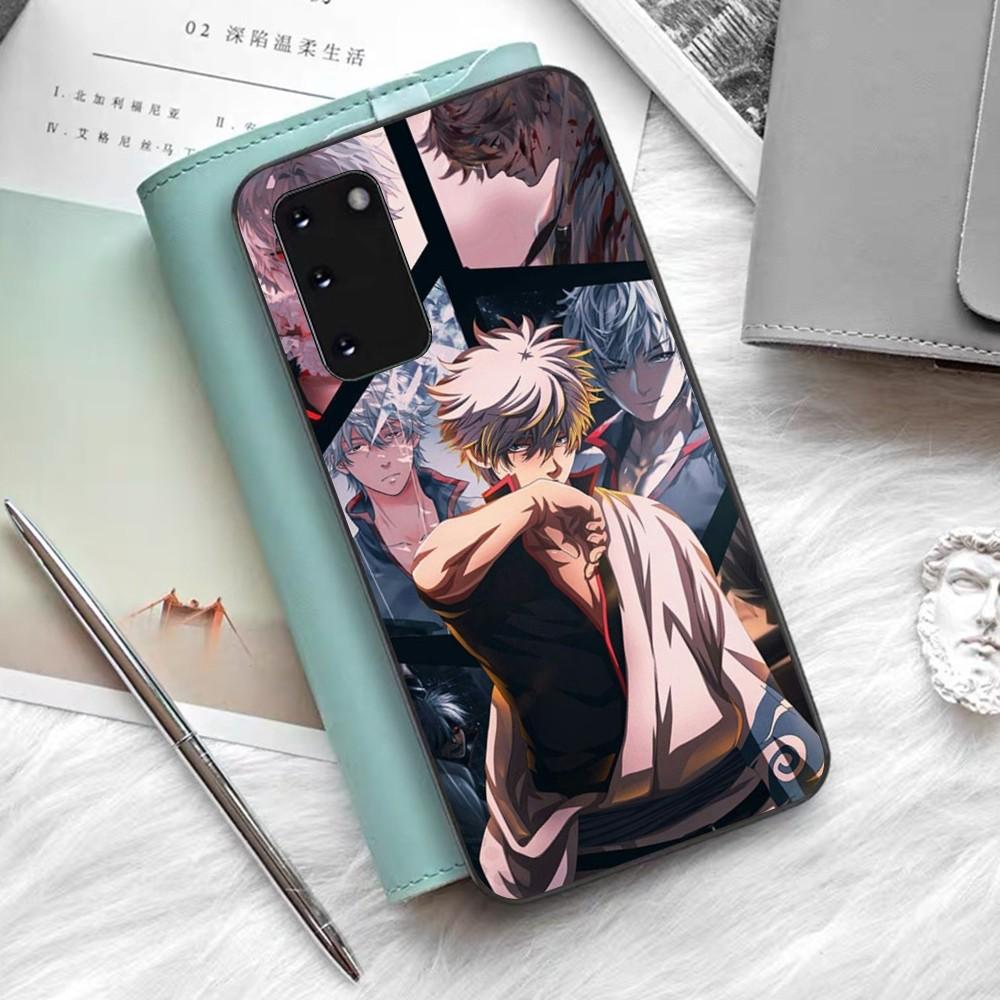 Animation G-Gintama Phone Case Silicone PC+TPU For Samsung S10 20 30 22 23 24 Plus Lite Ultra Cover