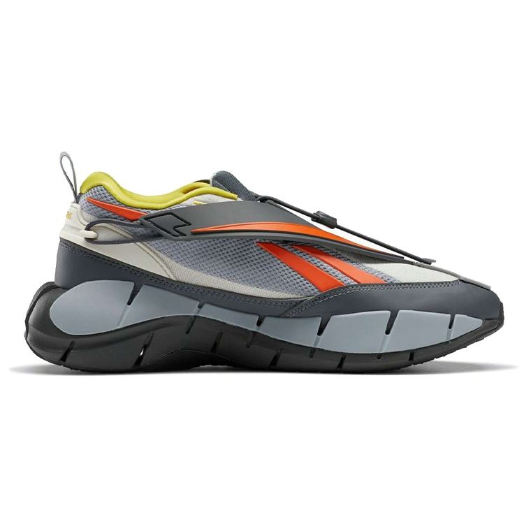 Cottweiler X Reebok Zig 3D Storm Hydro River Rapids Pack - Meteor Grey Swag Orange Unisex Sneakers True-Grey-7 G55684