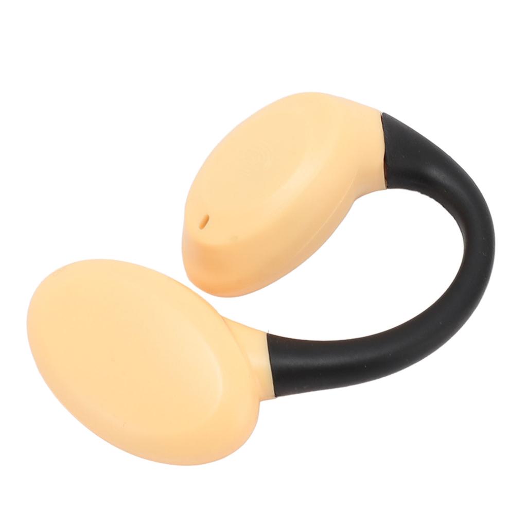 Single Bluetooth 5.3 Earbud Wireless Open Ear Earbud 16 Hours Playing Time Sport Earphone for