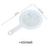 100/200/400 Mesh Reusable Nylon Ultra Fine Filter Mesh Strainer Spoon Sieve Soy Milk Juice Coffee Food Filter Kitchen Colander