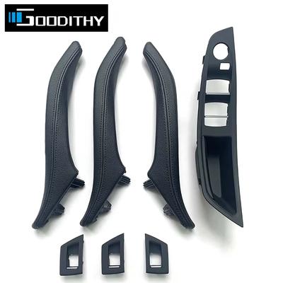 RHD 2/7PCS Car Left Right Interior Door Armrest Leather Handle Assembly For BMW 5 Series F10 F11 F18 520i 523i 525i 528i 535i