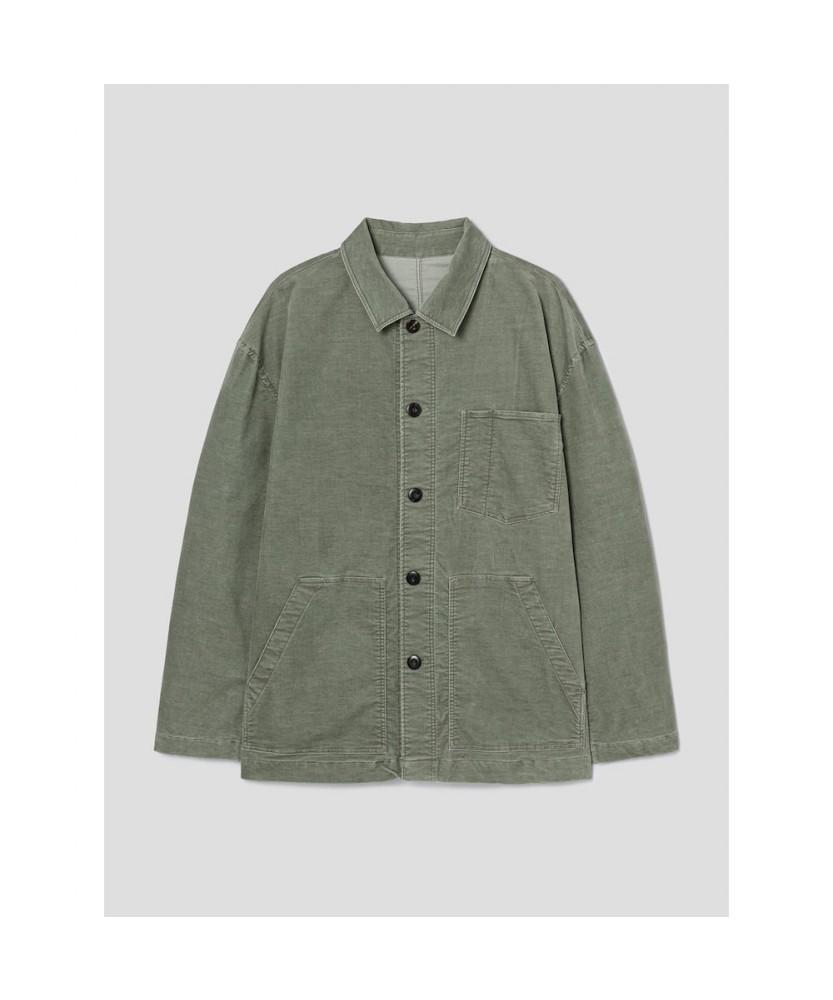 Shift.G Relaxed Cotton Coverall Khaki