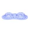 Silicone Bra Wash Bag Laundry Bag with Button Closure and Hanging Loop for Washing Machine Purple