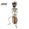 Halloween Party Supplies Posable Skeleton Decoration, 41 Inch Full Body Hanging Human with Decorative for Fireplace Movable Joints Yard Garden