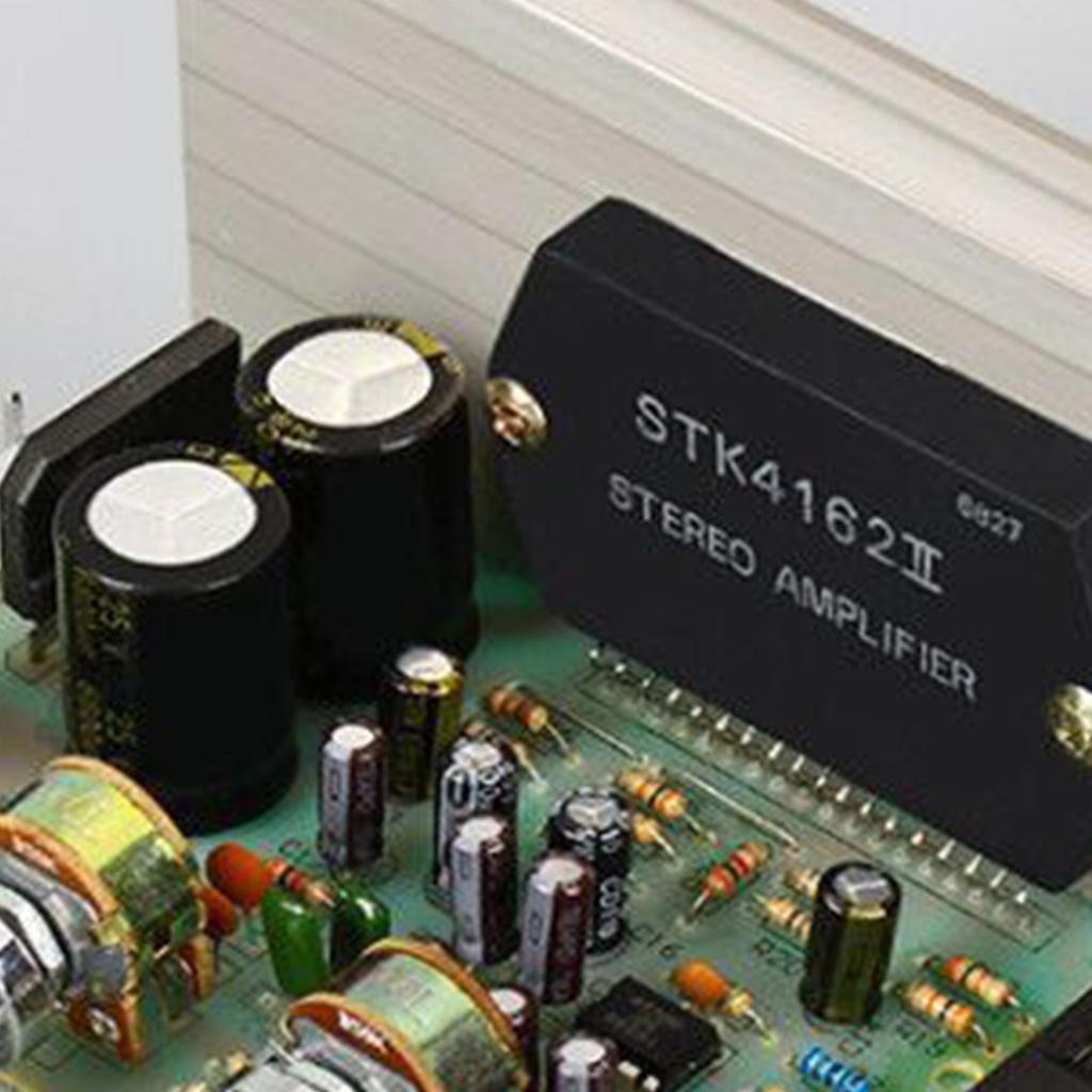 DX-0408 Digital Power Amplifier Board Speaker Stereo Home Module Audio STK4102/4122/4112/4132/4182