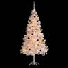 VidaXL Arbre de Noël Artificiel Pré-éclairé avec Boules, Sapin de Noël avec LED, Décoration de Vacances, Ornement de Fête 321503