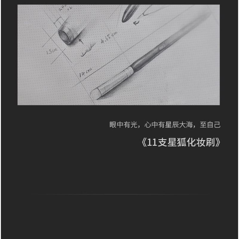 MSQ - Set of 11: Makeup Brush