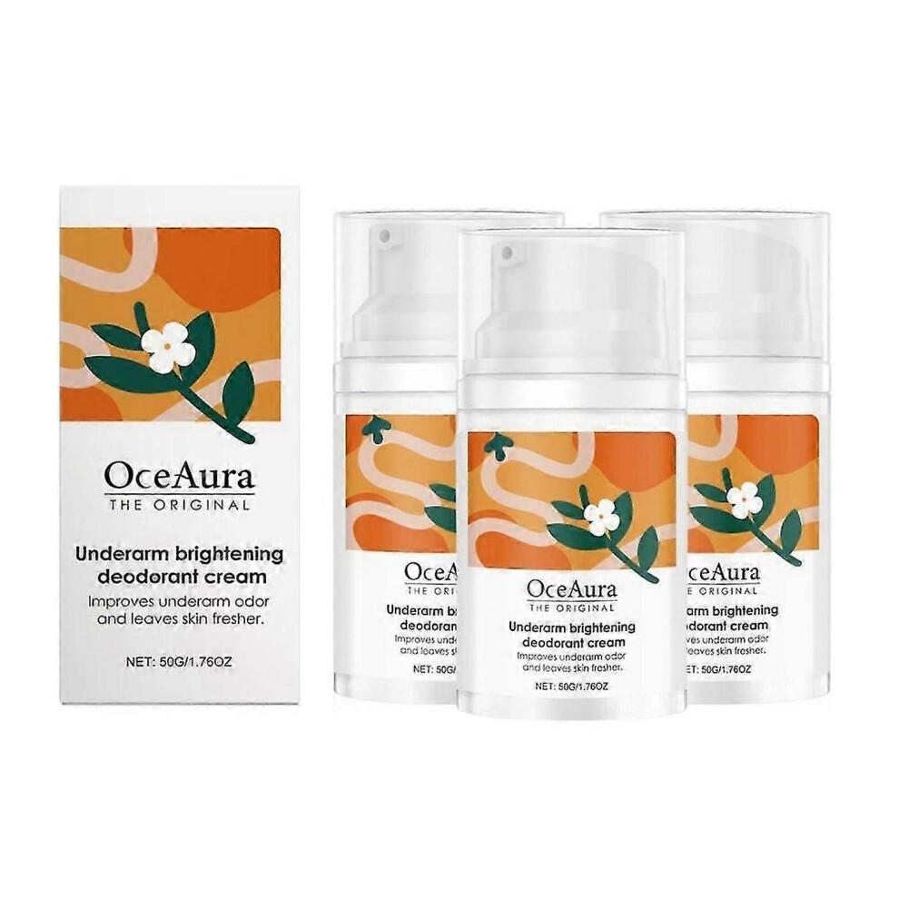 (3 Stück)Die Original Achselaufhellende Deodorant-Creme Zur Behandlung Dunkler Achseln, Körpergeruchsentferner Für Frauen & Männer, Behandlung Gegen Eingewachsene Haare