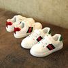 Fashion Bee Children's Shoes Embroidered Lace Casual Shoes With Round Toe And Rubber Sole