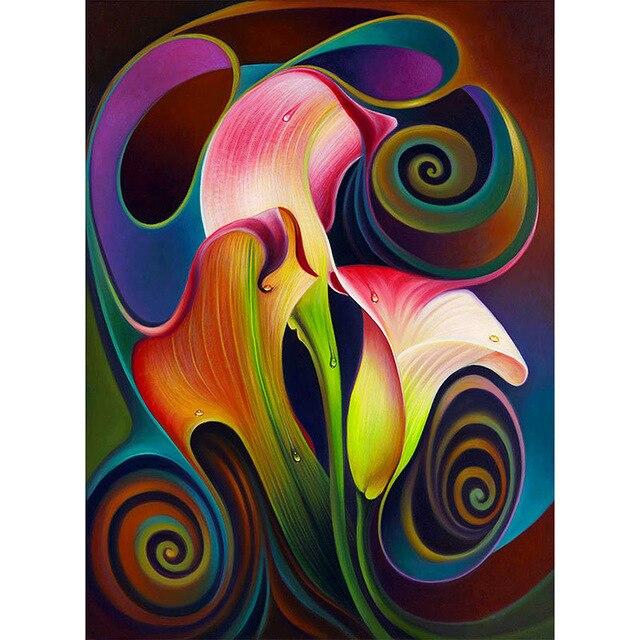 5D-Diamant-Gemälde zum Selbermachen, Landschaft, komplett rund/quadratisch, Ölgemälde, Mosaik, Diamant-Stickerei, Farbe, Kunsthandwerk, Dekorationen